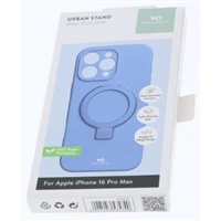 White Diamonds Mag Urban Stand Case, kryt pre Apple iPhone 16 Pro Max, MagSafe kompatibilný, modrý