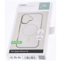 White Diamonds Hybrid Case, kryt pre Apple iPhone 16 magnetický, matný, polopriehľadný pieskový