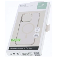 White Diamonds Hybrid Case, kryt pre Apple iPhone 16 Pro Max, magnetický, matný, polopriehľ.pieskový