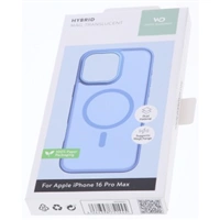 White Diamonds Hybrid Case, kryt pre Apple iPhone 16 Pro Max, magnetický, matný, polopriehľad. modrý