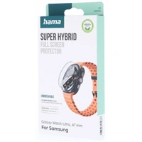 Hama Super Hybrid, ochrana displeja pre Samsung Galaxy Watch Ultra, 47 mm, nerozbitná