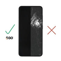 Hama Super Hybrid, ochranné sklo na displej pre Samsung Galaxy A56 5G, licencia D3O®
