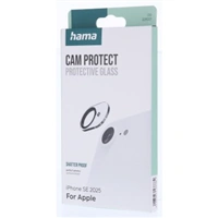 Hama Cam Protect, ochranné sklo fotoaparátu pre Apple iPhone 16e, priehľadné