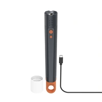 Hama FLX1200-C, LED baterka, nabíjacia, hliníková, 1200 lm/300 m, 4 režimy+SOS, IP44, zoom, karabína