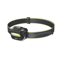 Hama HL110, LED čelovka, COB, svietivosť 110 lm, dosvit 18 m, batérie