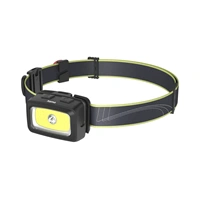 Hama HL350, LED čelovka, COB, svietivosť 350 lm, dosvit 60 m, IP44, SOS píšťalka, batérie
