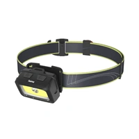 Hama HL350, LED čelovka, COB, svietivosť 350 lm, dosvit 60 m, IP44, SOS píšťalka, batérie