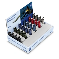 Hama FL4, LED baterka s otváračom na fľaše, karabínka, batérie, 24 ks v displeji  (cena za 1 ks)