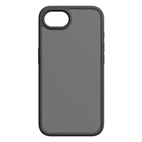 Black Rock Hybrid Case, kryt pre Apple iPhone 16e/17e, matný, polopriehľadný čierny