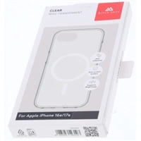 Black Rock Mag Clear Case, kryt pre Apple iPhone 16e/17e, magnetický, priehľadný