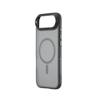 Black Rock Hybrid Case, kryt pre Apple iPhone Air, magnetický, matný, polopriehľadný čierny