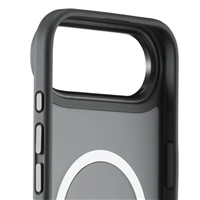 Black Rock Hybrid Case, kryt pre Apple iPhone Air, magnetický, matný, polopriehľadný čierny