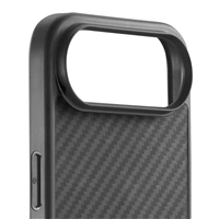 Black Rock Robust Carbon, kryt pre Apple iPhone Air, magnetický, karbónový vzhľad, čierny