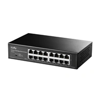 Cudy switch 16-portový 10/100 Mbps, kovový (FS1016)