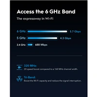Cudy BE11000 Wi-Fi 7 Tri-Band Mesh 2.5G router (WR11000)