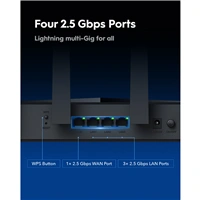 Cudy BE11000 Wi-Fi 7 Tri-Band Mesh 2.5G router (WR11000)