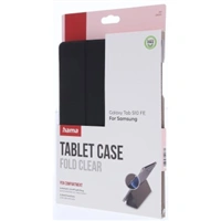 Hama Fold Clear, puzdro pre Samsung Galaxy Tab S10 FE/S9 FE 10,9", s priečinkom na pero, čierne