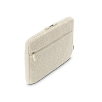 Hama Cozy, obal na notebook, 14,1-15,6" (36-40 cm), huňatý, predné vrecko, béžový