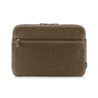 Hama Cozy, obal na notebook, 14,1-15,6" (36-40 cm), huňatý, predné vrecko, hnedý