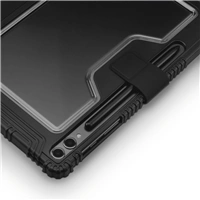 Hama Protection, puzdro pre Samsung Galaxy Tab S11 11", nárazu odolné, čierne/priehľadné