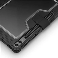 Hama Protection, puzdro pre Samsung Galaxy Tab S11 11", nárazu odolné, čierne/priehľadné