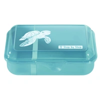 Krabička na desiatu Step by Step, Turtle Josie, tyrkysová