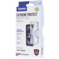 Hama Extreme Protect, kryt pre Apple iPhone 17, magnetický, D3O®, nezažltne, priehľadný
