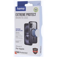 Hama Extreme Protect, kryt pre Apple iPhone 17, magnetický, D3O®, čierny
