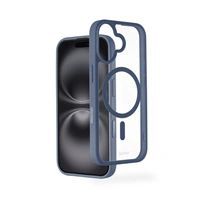 Hama Frame Protect, kryt pre Apple iPhone 17, magnetický, priehľadný/modrý