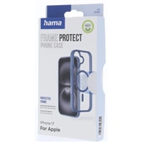 Hama Frame Protect, kryt pre Apple iPhone 17, magnetický, priehľadný/modrý