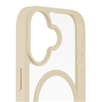 Hama Frame Protect, kryt pre Apple iPhone 17, magnetický, priehľadný/béžový