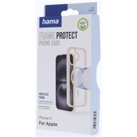 Hama Frame Protect, kryt pre Apple iPhone 17, magnetický, priehľadný/béžový