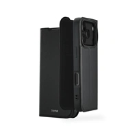 Hama Daily Protect, puzdro-knižka pre Apple iPhone 17 Pro, funkcia stojanu, čierne
