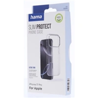 Hama Slim Protect, kryt pre Apple iPhone 17 Pro, ultra tenký, 20% recyklov. materiálov, priehľadný