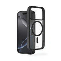 Hama Frame Protect, kryt pre Apple iPhone 17 Pro, magnetický, priehľadný/čierny