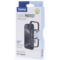 Hama Frame Protect, kryt pre Apple iPhone 17 Pro, magnetický, priehľadný/čierny