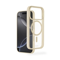 Hama Frame Protect, kryt pre Apple iPhone 17 Pro, magnetický, priehľadný/béžový