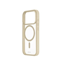 Hama Frame Protect, kryt pre Apple iPhone 17 Pro, magnetický, priehľadný/béžový