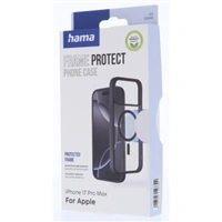 Hama Frame Protect, kryt pre Apple iPhone 17 Pro Max, magnetický, priehľadný/čierny
