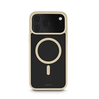 Hama Frame Protect, kryt pre Apple iPhone 17 Pro Max, magnetický, priehľadný/béžový