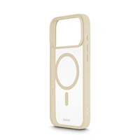Hama Frame Protect, kryt pre Apple iPhone 17 Pro Max, magnetický, priehľadný/béžový