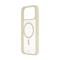 Hama Frame Protect, kryt pre Apple iPhone 17 Pro Max, magnetický, priehľadný/béžový