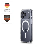 Hama Extreme Protect, kryt pre Apple iPhone 17 Pro, magnetický, D3O®, nezažltne, priehľadný