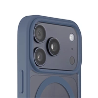 Hama Frame Protect, kryt pre Apple iPhone 17 Pro, magnetický, priehľadný/modrý