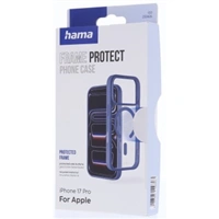 Hama Frame Protect, kryt pre Apple iPhone 17 Pro, magnetický, priehľadný/modrý