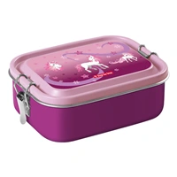 Krabička na desiatu z nerezovej ocele Step by Step, Sweet Unicorn