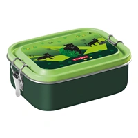 Krabička na desiatu z nerezovej ocele Step by Step, Black Cat