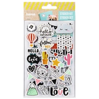 Hama samolepky pre kreatívnu tvorbu, rôzne motívy, balenie 30 setov (cena je uvedená za 1 set)