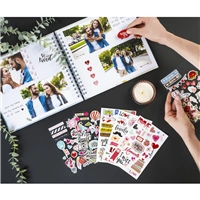 Hama samolepky pre kreatívnu tvorbu, rôzne motívy, balenie 30 setov (cena je uvedená za 1 set)