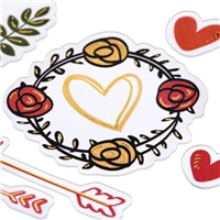 Hama samolepky pre kreatívnu tvorbu, rôzne motívy, balenie 30 setov (cena je uvedená za 1 set)